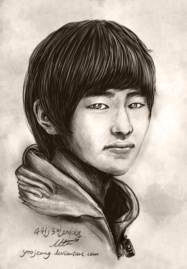 SHINee Leader Onew Sketch 1