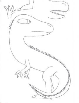 Iguana-like dino