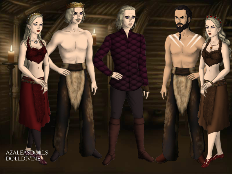 Game of Thrones Fan Art: Game of Thrones by Azalea!s Dolls and DollDivine