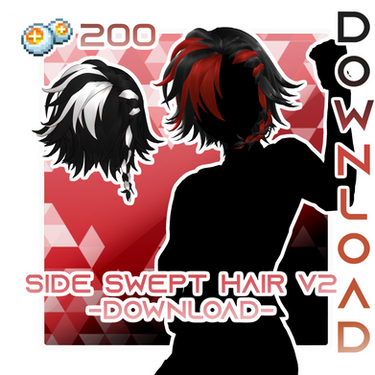 MMD // Side Swept Hair V2 // P2U DOWNLOAD
