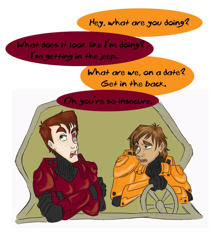 RvB Comic: In Denial by RamblinQuixotic on DeviantArt