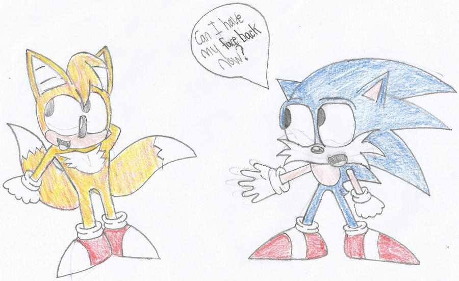 Sonic and Tails Face Switch by Sonicdude645 on DeviantArt