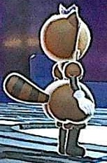 Rosalina's Side View in the Tanooki Suit #2