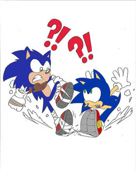 Sonic Boom: Two of Me!? Colored Version