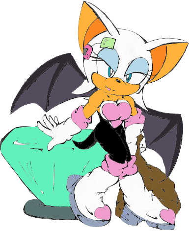 /2/ Rouge the Bat Colored Version