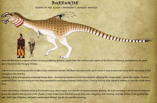 Reptiles of the Elven Continent Pt.II - Burrunjor