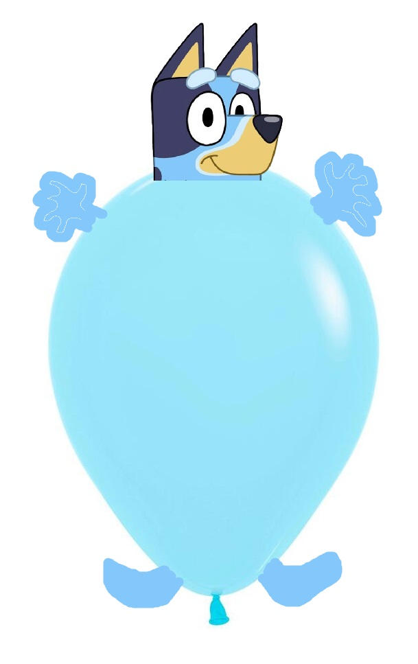 Balloon Bluey by mrdavywildethefoxboy on DeviantArt