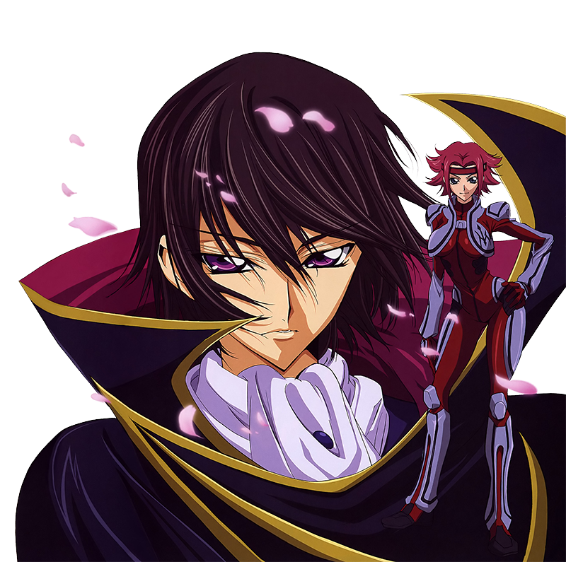 Code Geass Lelouch Kallen Render By Hazubando On Deviantart 