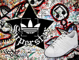 Adidas Superstar clean Wallpap