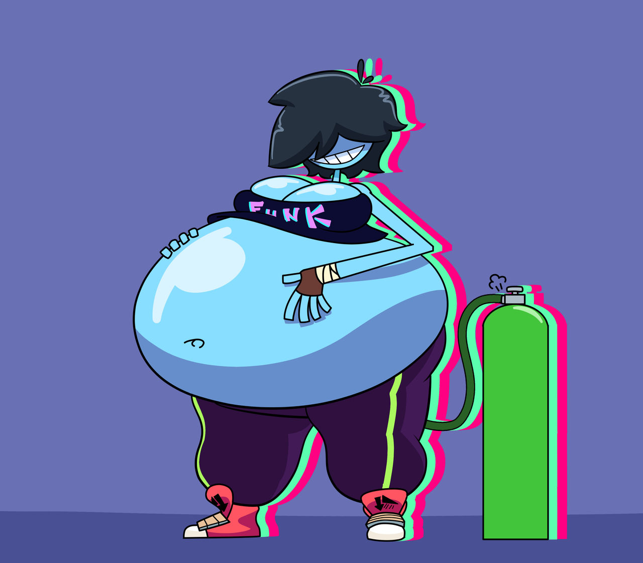 Emma belly inflation by Sergi0Cipactli on DeviantArt