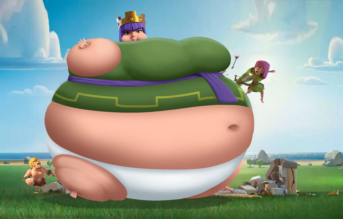 Queen Oreo Inflation Inflated Queen. by Sergi0Cipactli on DeviantArt