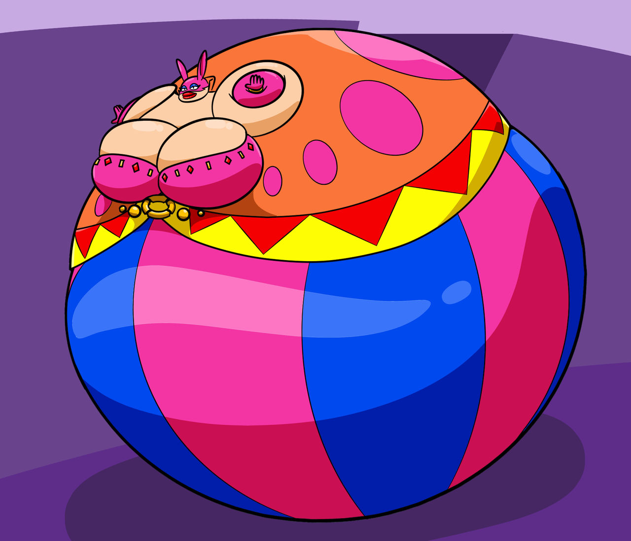 Puffy inflation by Sergi0Cipactli on DeviantArt