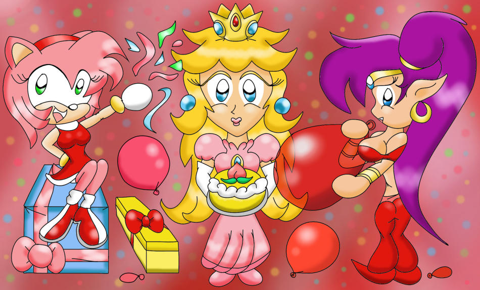Party Girls by Nai255 on DeviantArt