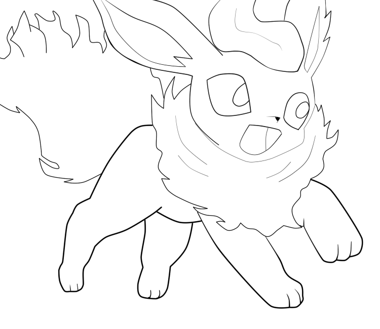 Pokemon Week day 4 Flareon