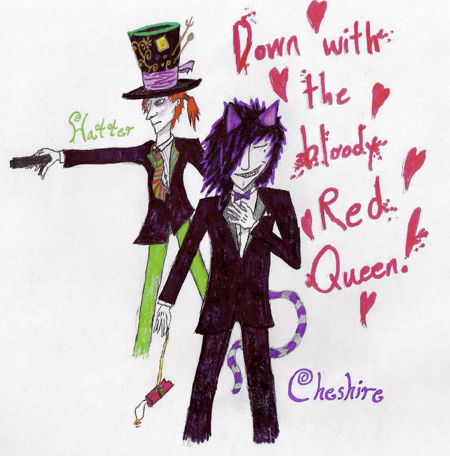 sang forklædning konkurrenter Down with the Bloody Red Queen by LukeSaturn on DeviantArt