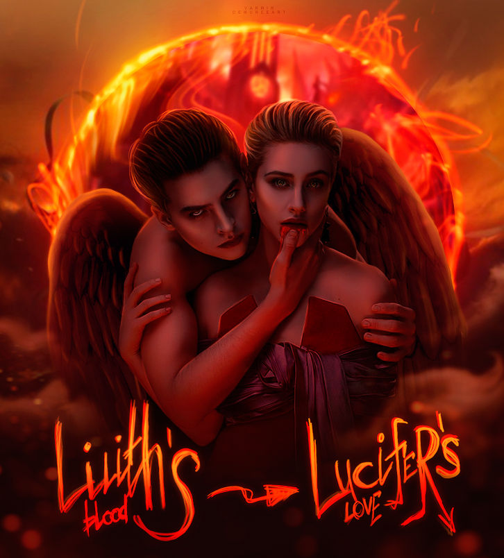 Лилит партнера. Лилит Денница. Лилит и Люцифер. Лилит демон и Люцифер. Лилит и Люцифер сверхъестественное.
