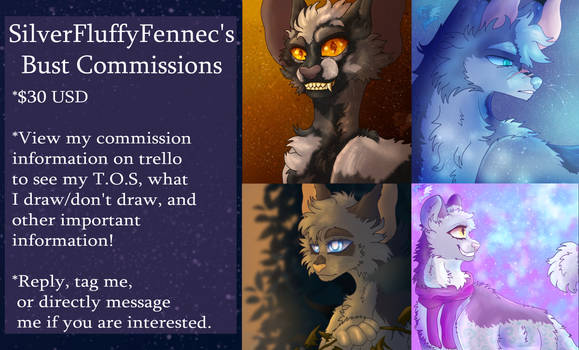 Bust Commission Page (OPEN)