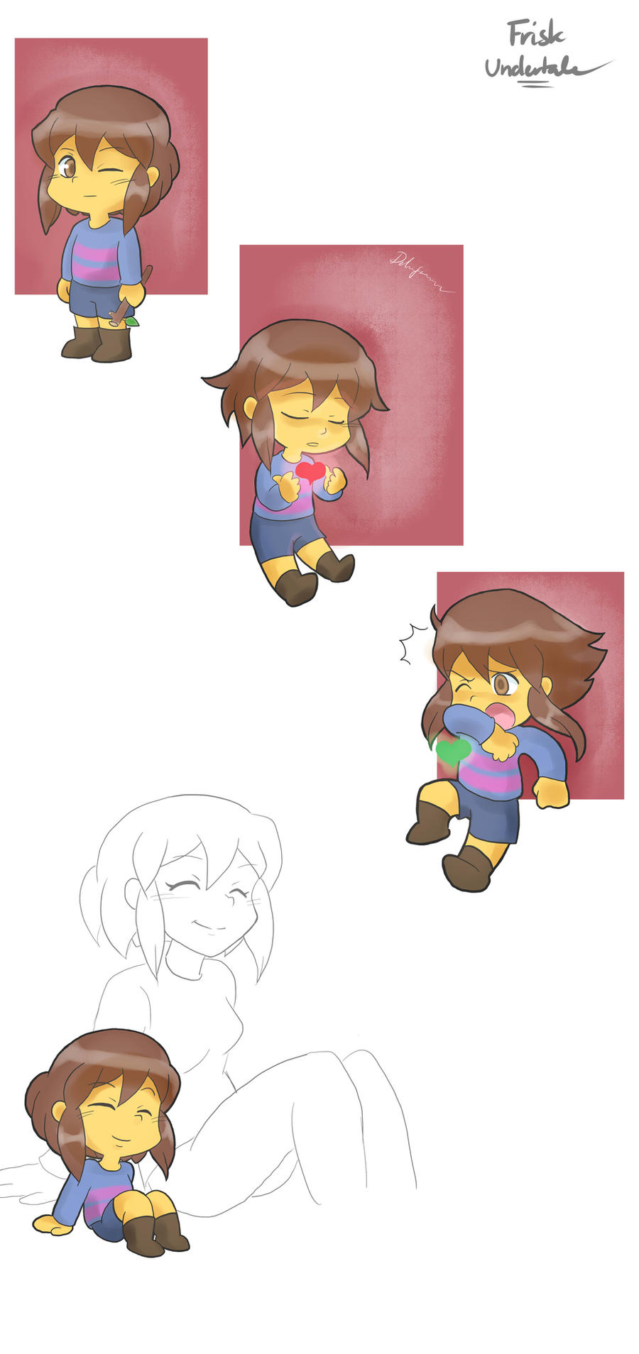 Frisk Instructions.pdf Undertale - Frisk sheet by DelaFearna on DeviantArt