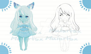 Chibi Adoptable with Lineart #2 / Open