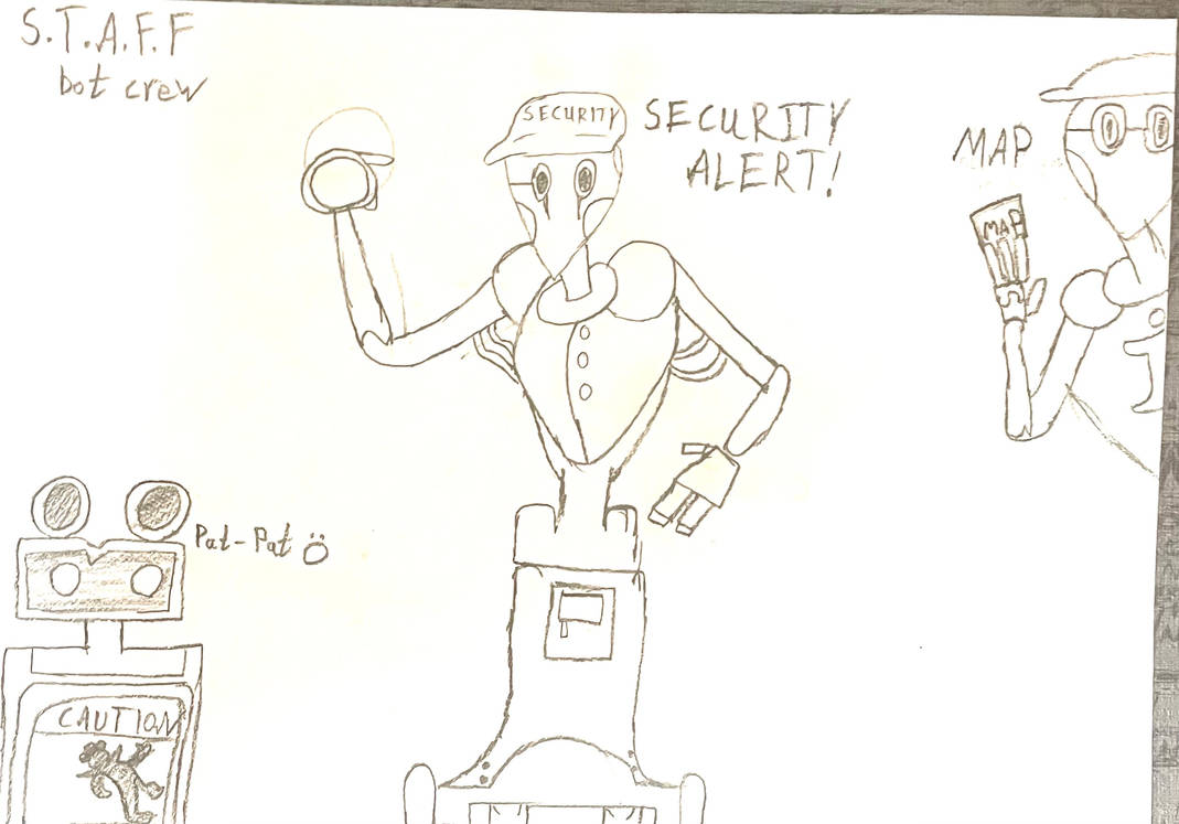 Staff bot crew by GodzillaOfD00m on DeviantArt