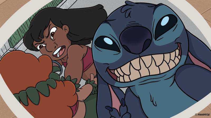 Redraw: Lilo and Stitch 2 Stitch has a glitch