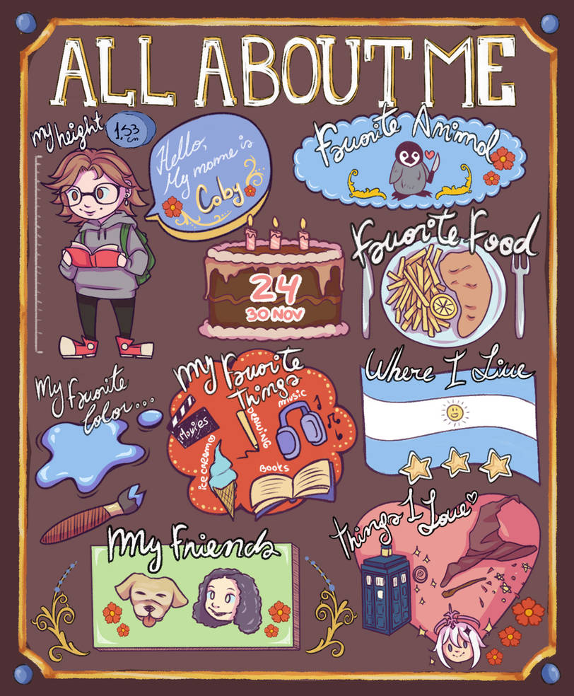 All about me Tik Tok trend by CobySophi on DeviantArt All about me Tik Tok trend by CobySophi on DeviantArt