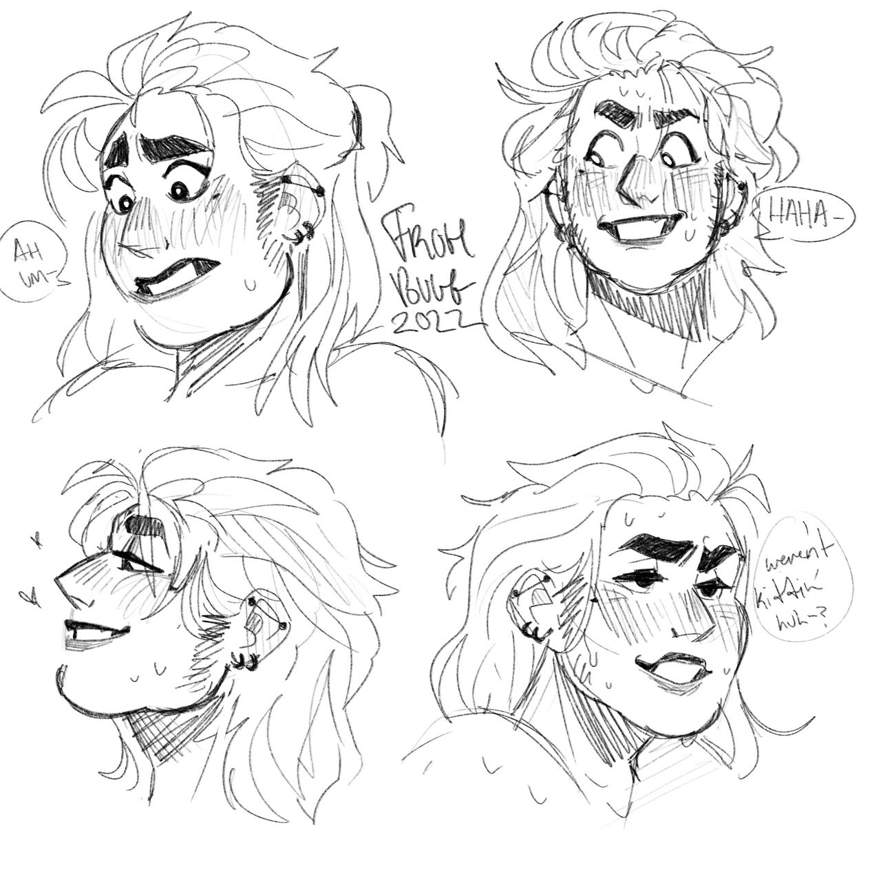 Erica Expressions: Riled Up by frogbugg on DeviantArt