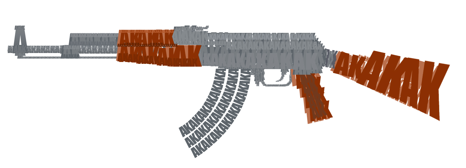 Ak Text Text AK 47 by JoeHund on DeviantArt