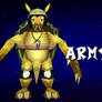 Crash Bandicoot Characters - Armydillo