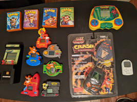 All Crash Bandicoot LCD Games