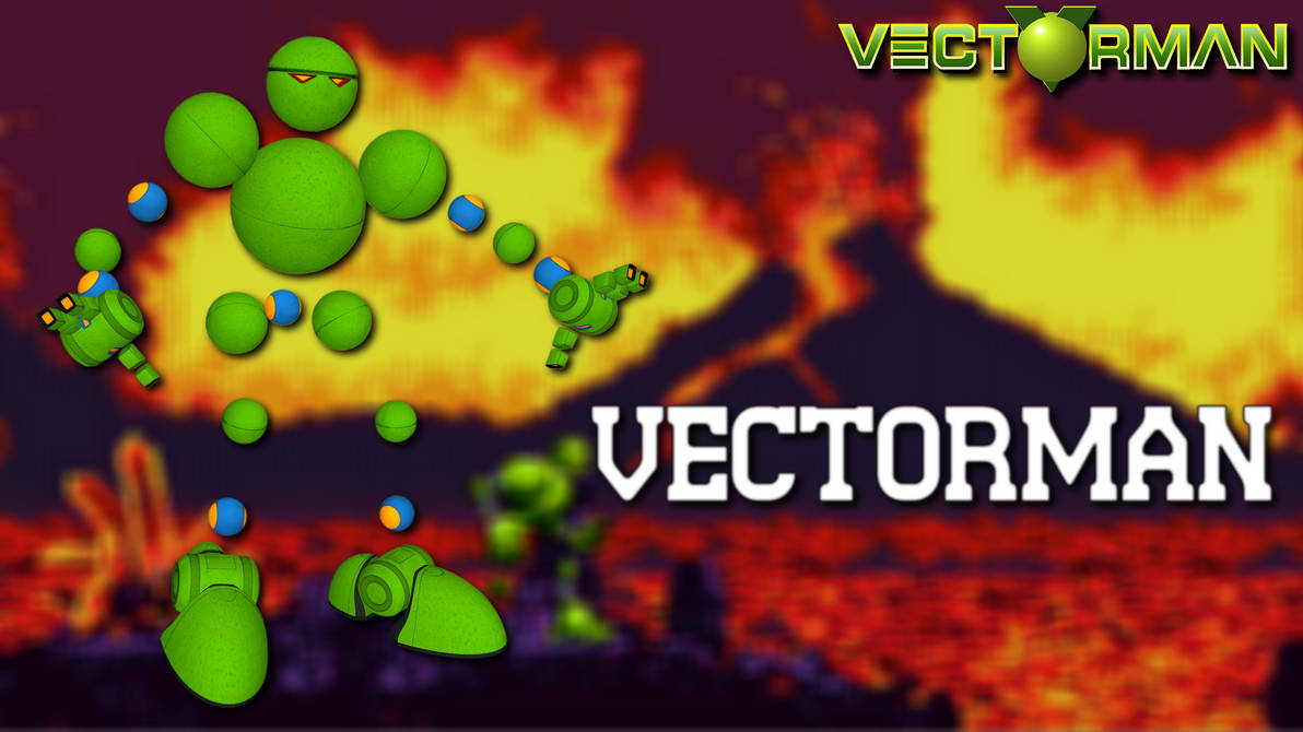 The Gaming Universe: Vectorman by warewolff on DeviantArt
