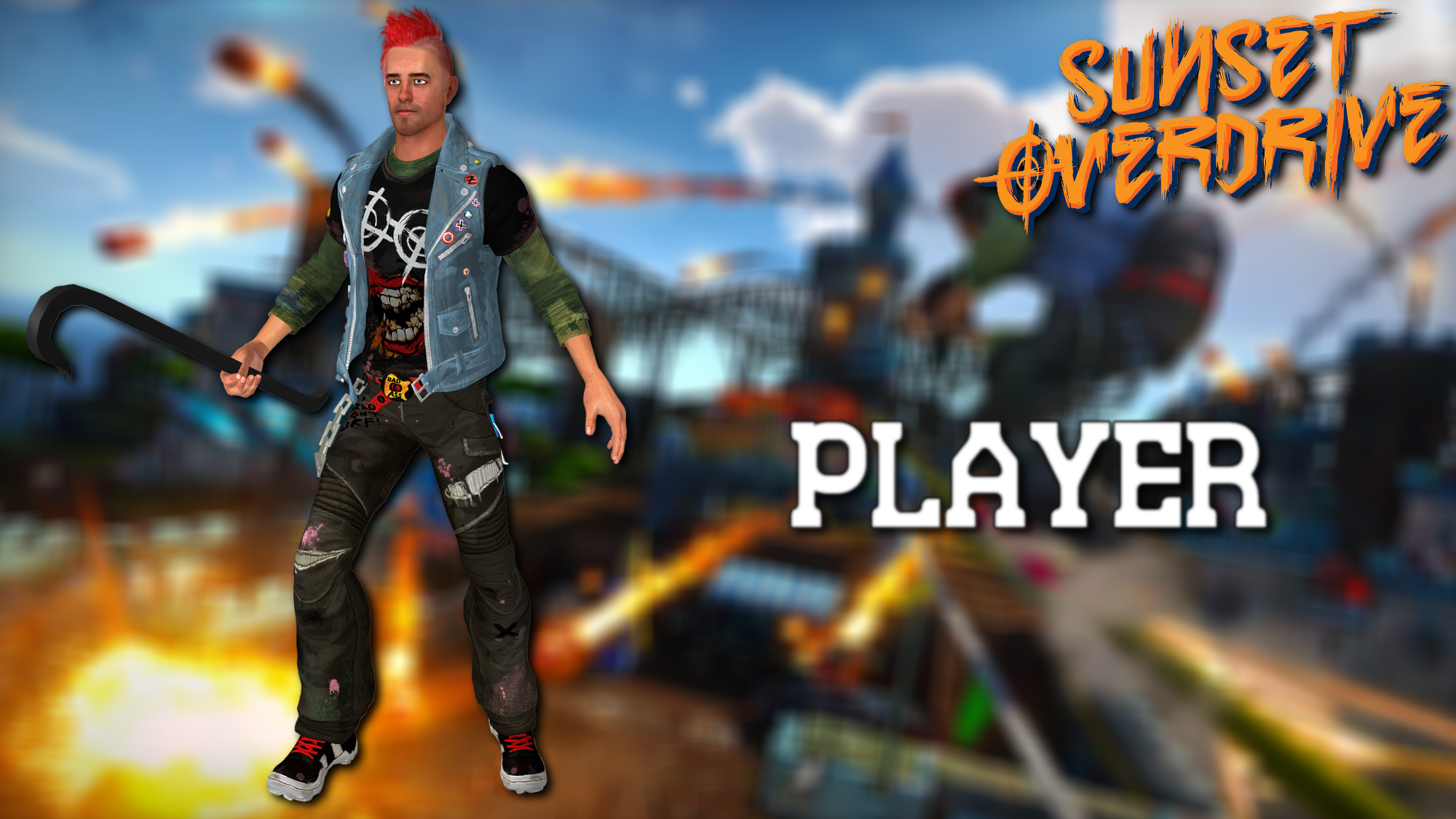 Sunset Overdrive Preview - Check Out Sunset Overdrive's Launch Trailer, Get  A Free In-Game Costume - Game Informer