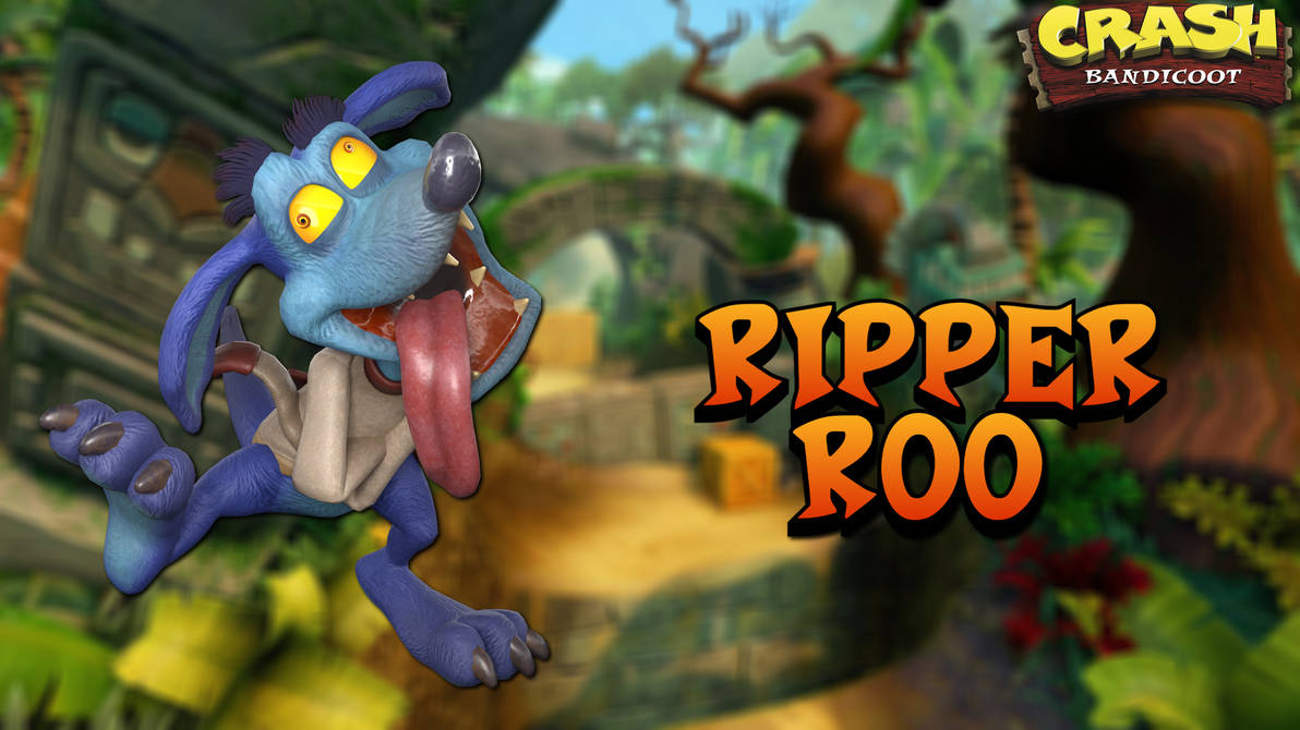 Crash Ripper Roo Gifs Crash Bandicoot: Ripper Roo by warewolff on DeviantArt