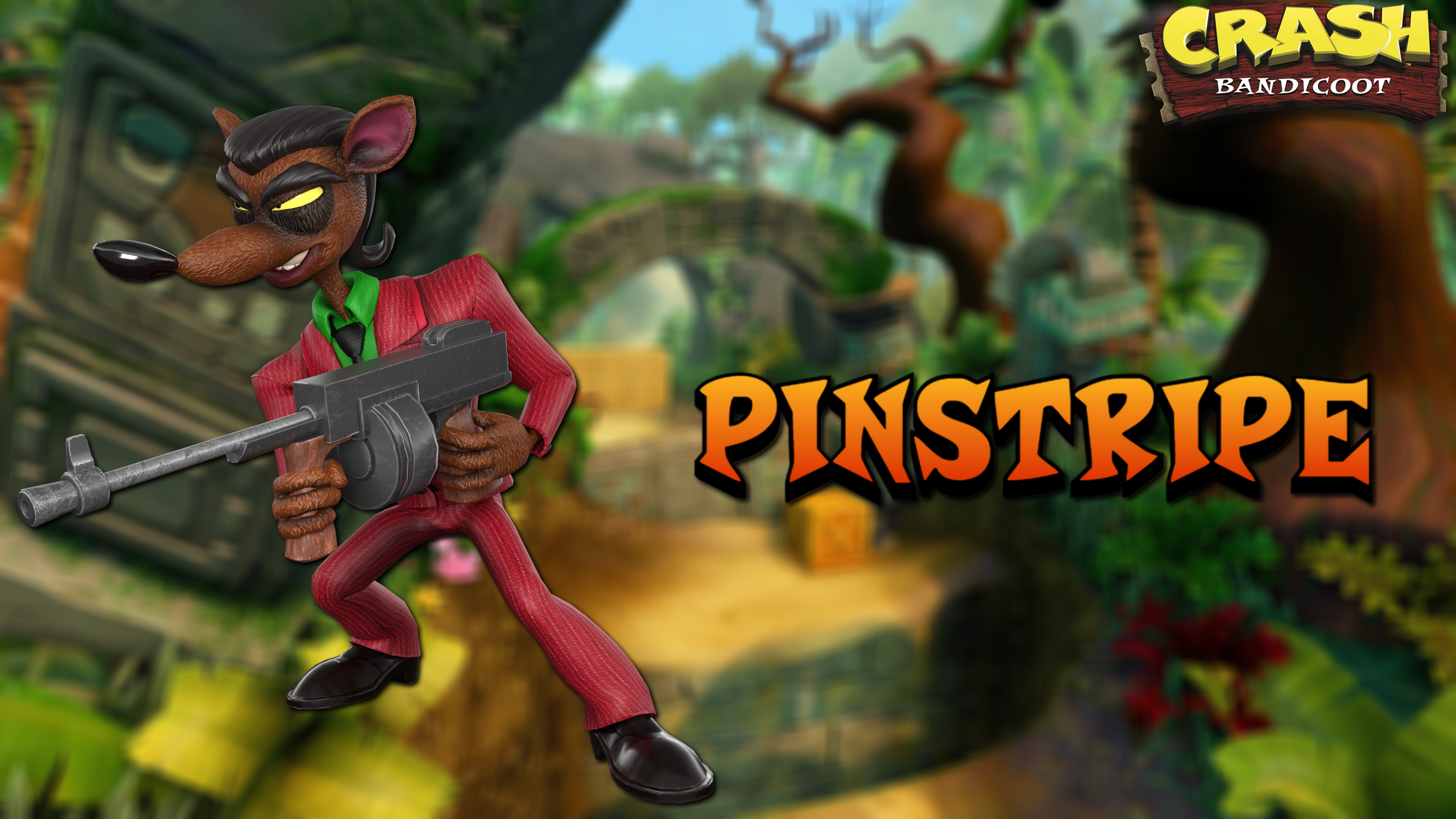Crash Bandicoot Pinstripe By Warewolff On DeviantArt crash-bandicoot-pinstripe-by-warewolff-on-deviantart