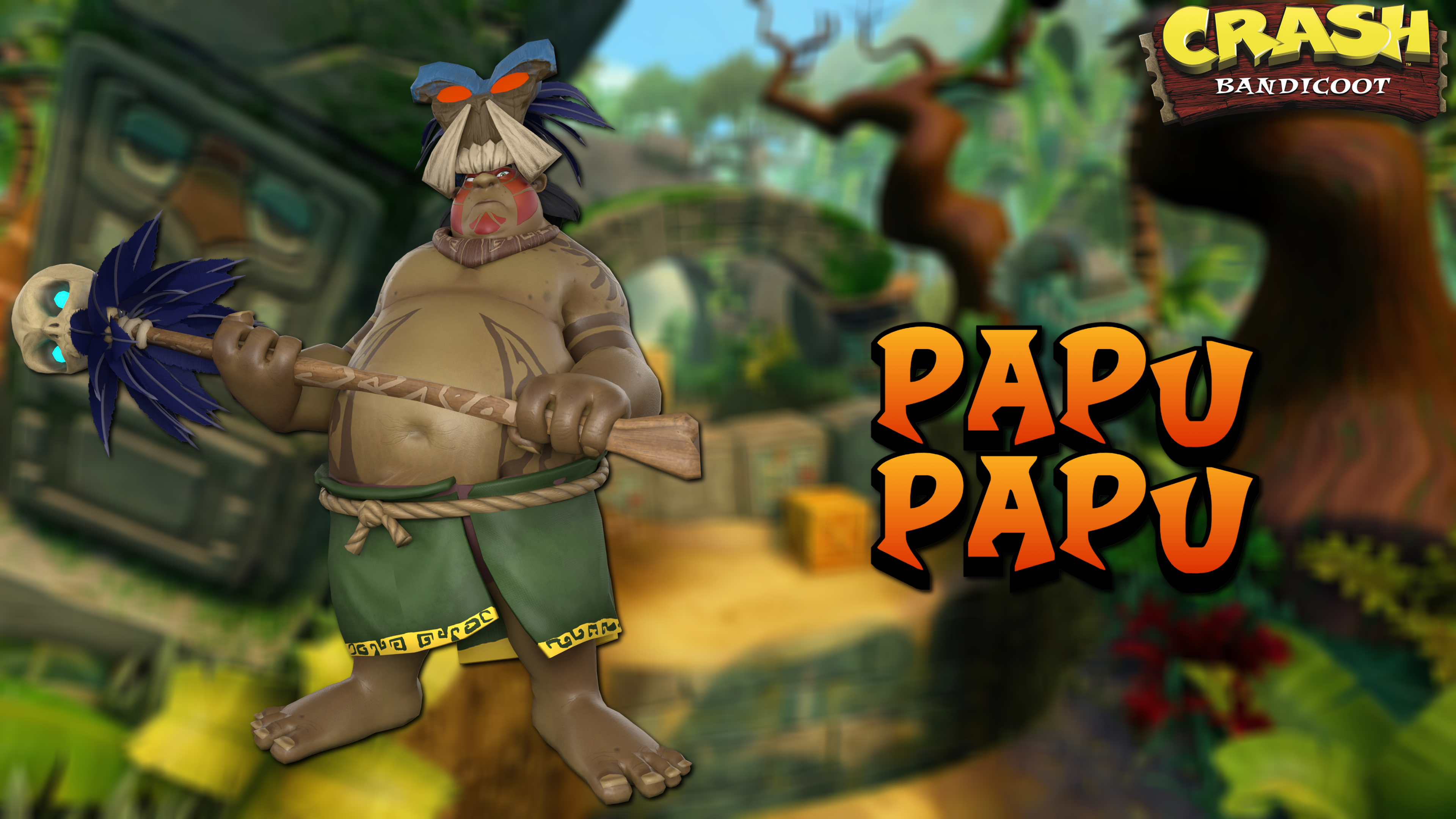 Papu Ravat Crash Bandicoot: Papu Papu by warewolff on DeviantArt