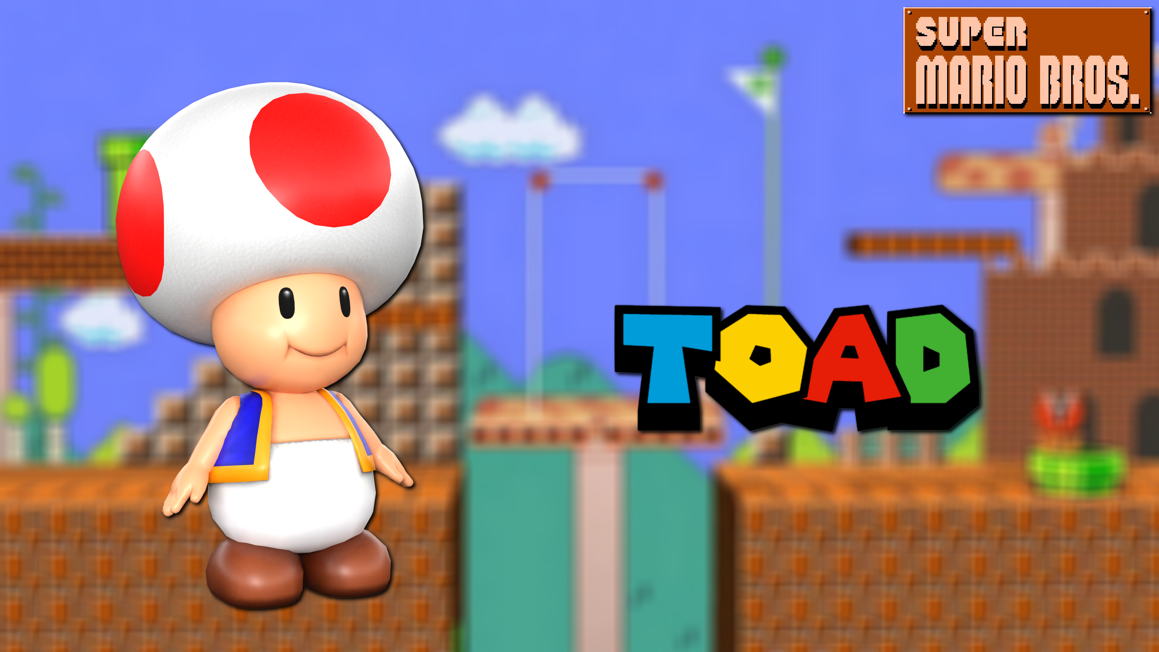 Toad Mario Rear End Super Mario: Toad by warewolff on DeviantArt