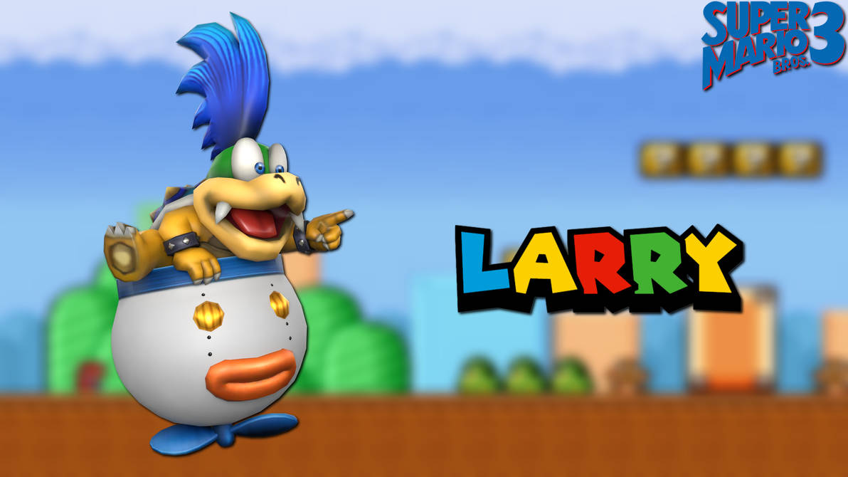 Super Mario: Larry by warewolff on DeviantArt