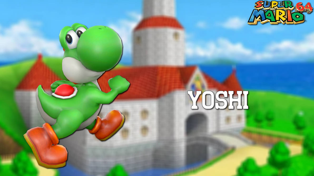 Yoshi Rig Model 64 Super Mario 64: Yoshi by warewolff on DeviantArt