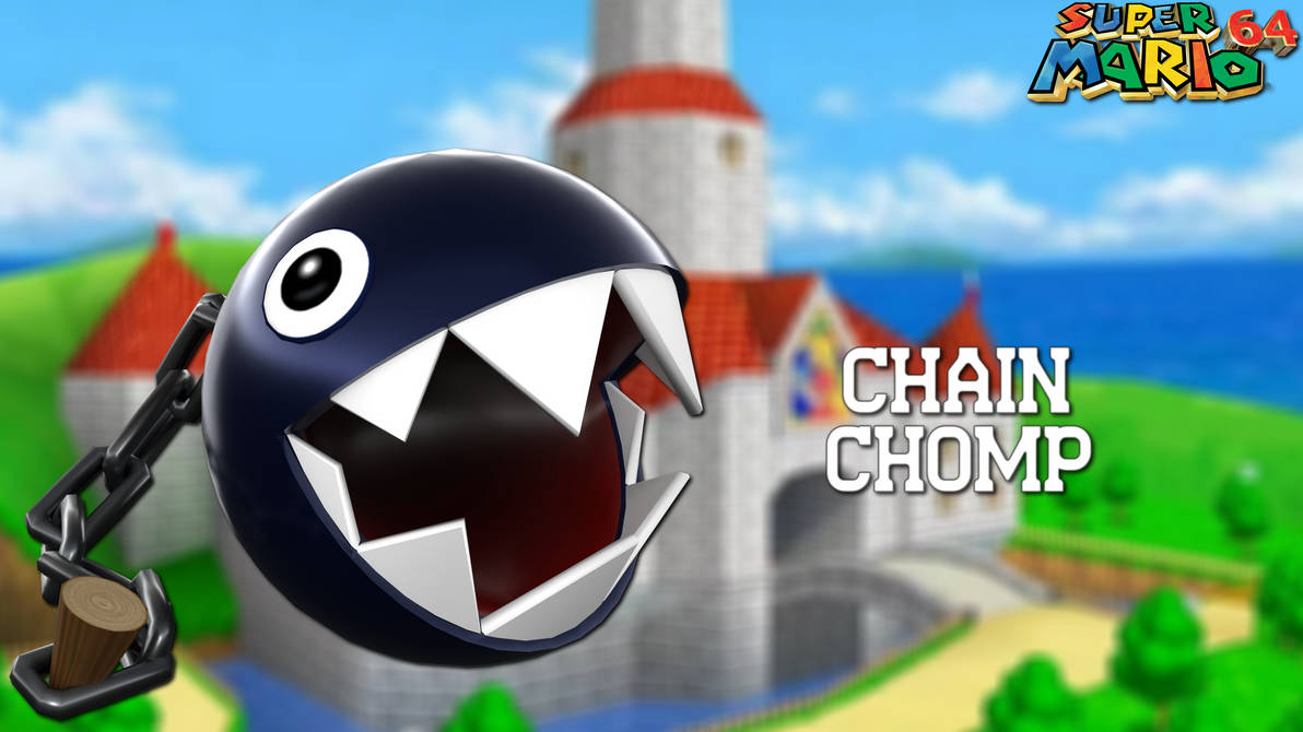 Mario Chain Lock Super Mario 64: Chain Chomp by warewolff on DeviantArt