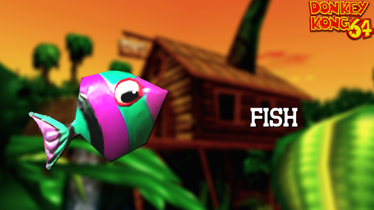 Fish Dooky Donkey Kong 64: Fish (1) by warewolff on DeviantArt