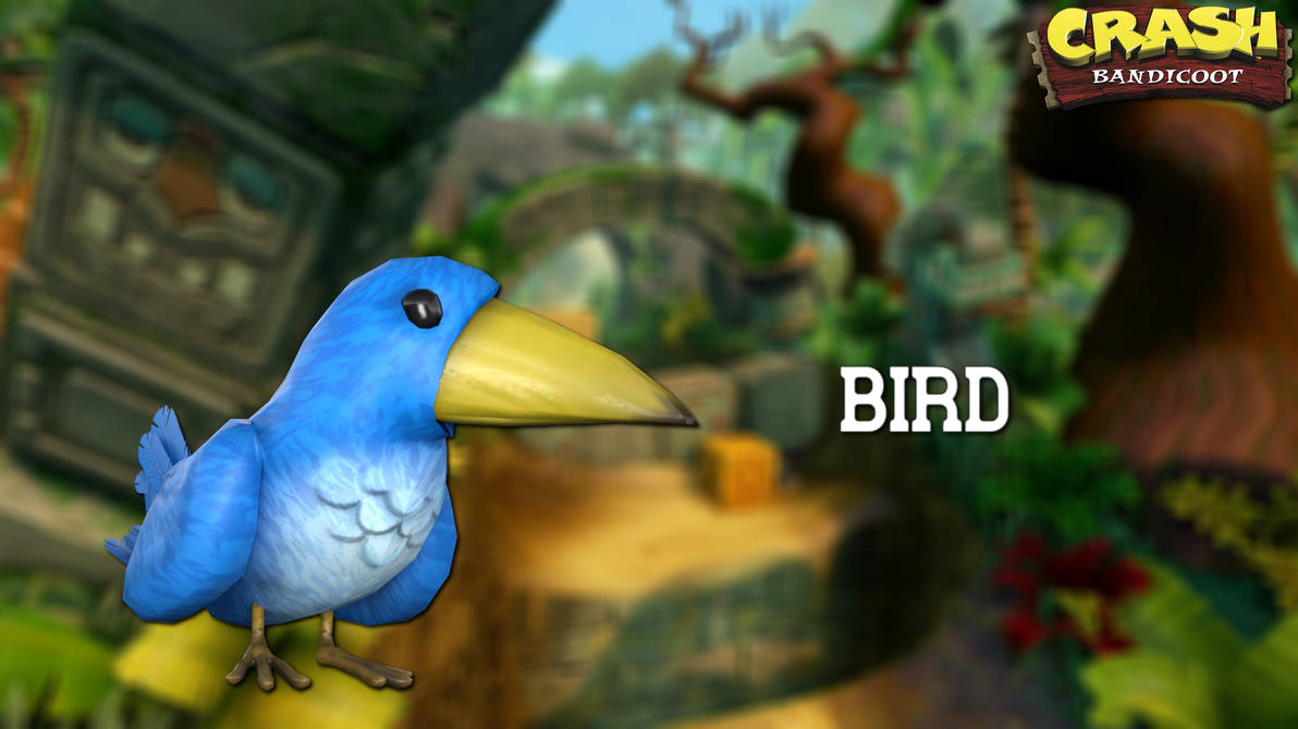 Crash The Blue Rabbit Crash Bandicoot: Bird by warewolff on DeviantArt