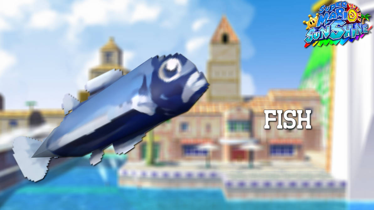 Mairo Fish Super Mario Sunshine: Fish (6) by warewolff on DeviantArt