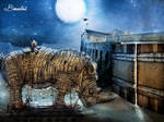 Rhino de Troya by Bimartins