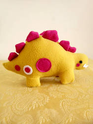 Percy the Mustard Stegosaurus