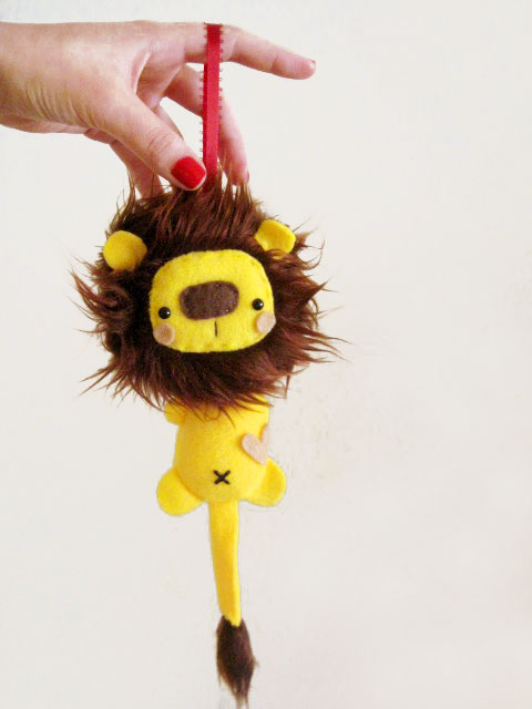 Lion ornament