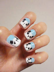 Panda Nails