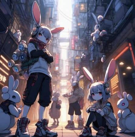 Electric Rabbitfolk Rabbitfolk 1 by KingJulian90 on DeviantArt