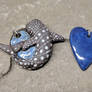 Whale Shark and Heart Pendants! :)