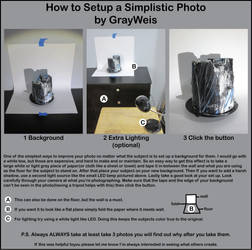 How to Setup a Simplistic Photo