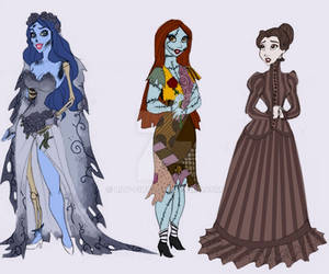 Tim Burton and Disney style